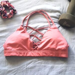 Victoria Secret Sport bra strappy plunge